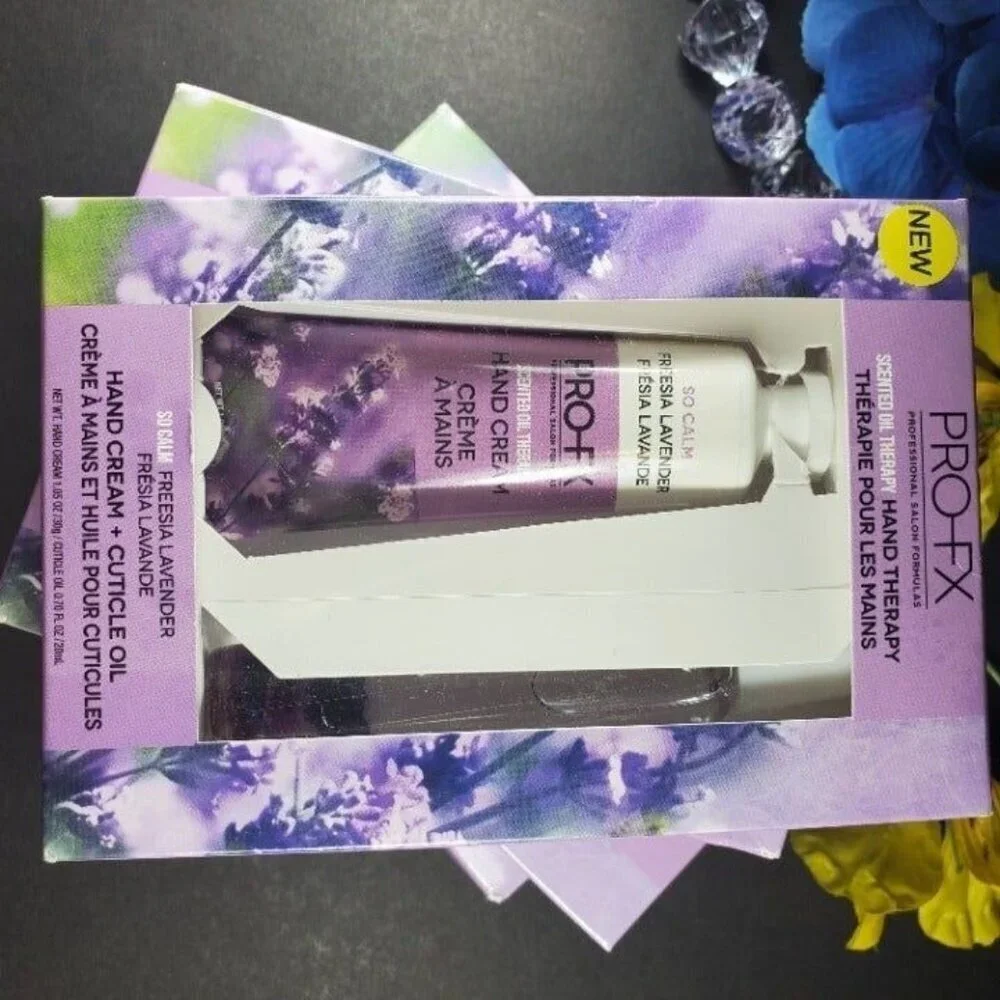 Pro FX Hand Therapy Lotion Scented Cuticle Oil Formula Fresca Lavender 256